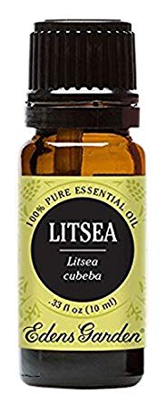 Edens Garden Litsea 10 ml 100% Pure Undiluted Therapeutic Grade Essential Oil GC/MS Tested