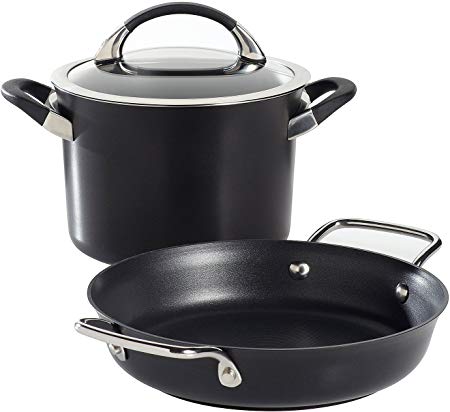 Circulon Symmetry 3-pc. Hard-Anodized Nonstick Cookware Set