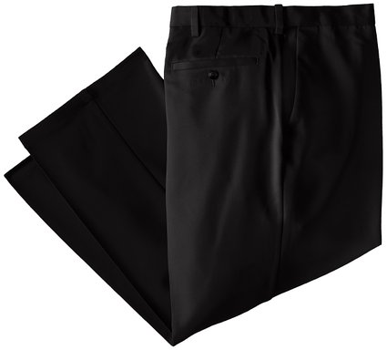 Haggar Men's Big-Tall Cool 18 Hidden Expandable Waist Plain Front Pant