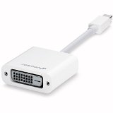 Fosmon HD1823 Mini DisplayPort Thunderbolt to DVI Male to Female Adapter White