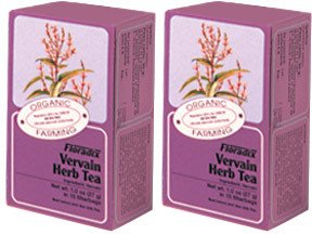 (2 Pack) - Floradix - Vervain Organic Herbal Tea | 15 Bag | 2 PACK BUNDLE