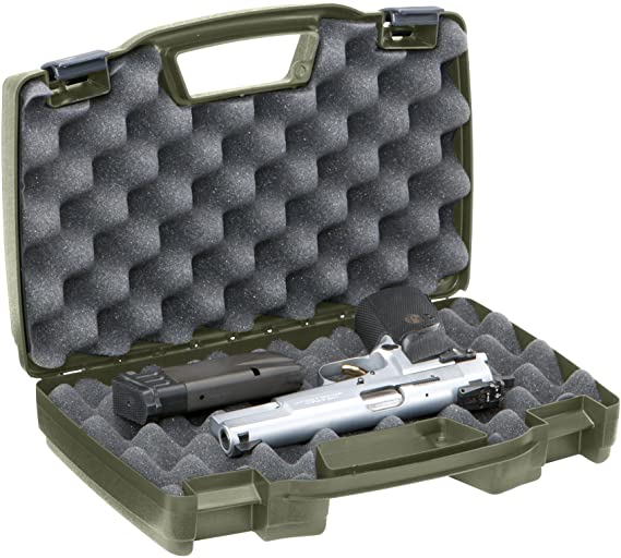 Plano 1403 Protector Series Single Pistol Case, Medium, Green