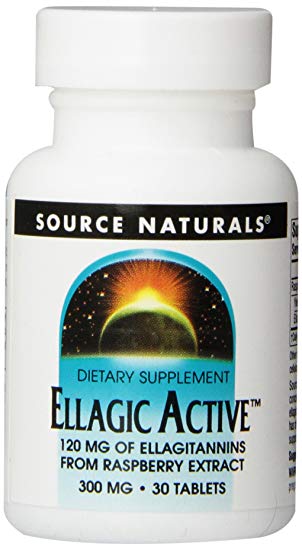 Source Naturals Ellagic Active 300mg, 30 Tablets