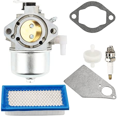 Harbot 690119 694526 Carburetor with 691643 Air Filter Tune Up Kit for 690115 690111 19G412 19E412 192432 192402 192412 Engines