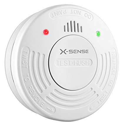 X-Sense SD10A 10-Year Extended Battery Life Smoke Alarm Fire Smoke Detector with Photoelectric Sensor