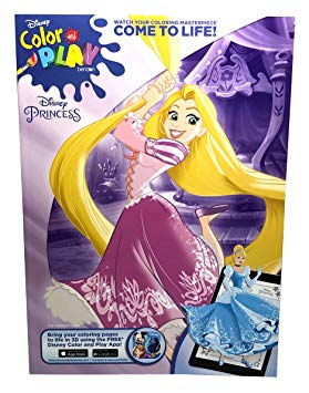 Disney Princess Come To Life! Color Play Book -96p