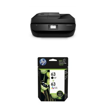 HP Officejet 4650 Wireless All-in-One Inkjet Printer with Ink Bundle