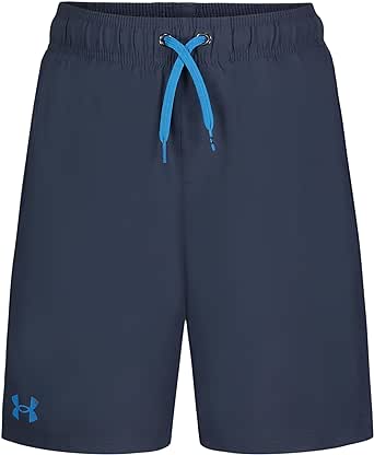 Under Armour Boys' Compression Lined Volley, Swim Trunks, Shorts with Drawstring Closure & Elastic Waistband