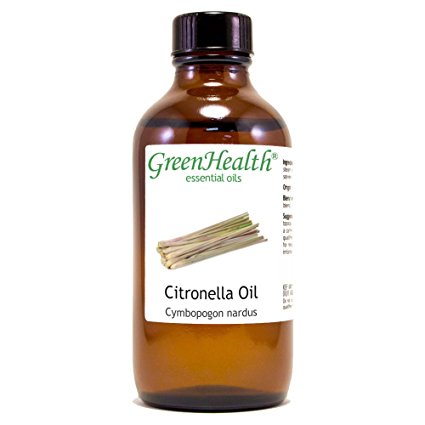 4 oz Citronella Essential Oil (100% Pure & Uncut) - GreenHealth
