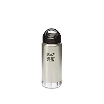 Klean Kanteen 16-Ounce Wide Insulated Stainless Steel Bottle With Loop Cap