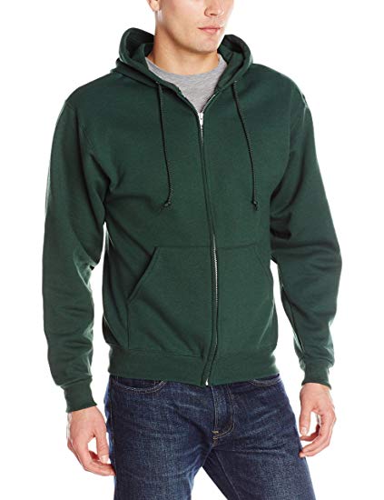 Jerzees Men's Adult Full-Zip Hooded Sweatshirt