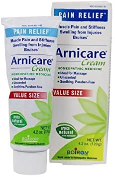 Boiron Arnicare Cream 4.2 Ounce Homeopathic Medicine for Pain Relief - 3 Pack