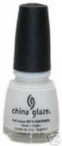 China Glaze Nail Polish White on White 255 Nail Lacquer