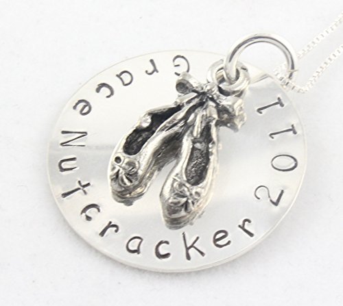 Ballerina Ballet Nutcracker Personalized Necklace - Custom Dance Gift