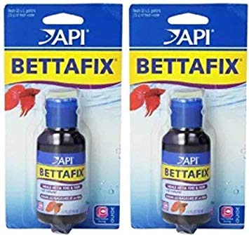 (2 Pack) API Bettafix Anti‑Bacterial Fish Remedy (1.7 Ounce Per Pack)