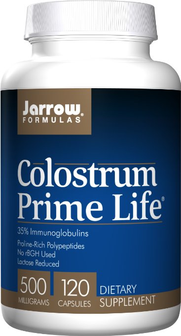 Jarrow Formulas Colostrum Prime Life 500mg 120 Capsules