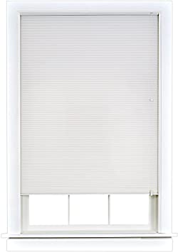 Achim Home Furnishings Honeycomb Cellular Shade, 23-Inch by 64-Inch, White