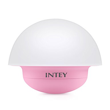INTEY Baby Night Light Nursery Lamp with Tap Sensor, Color Changing and Dimmable Warm White