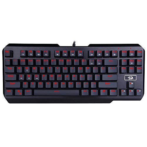 Redragon K553 USAS LED Backlit Mechanical Gaming Keyboard (Black)