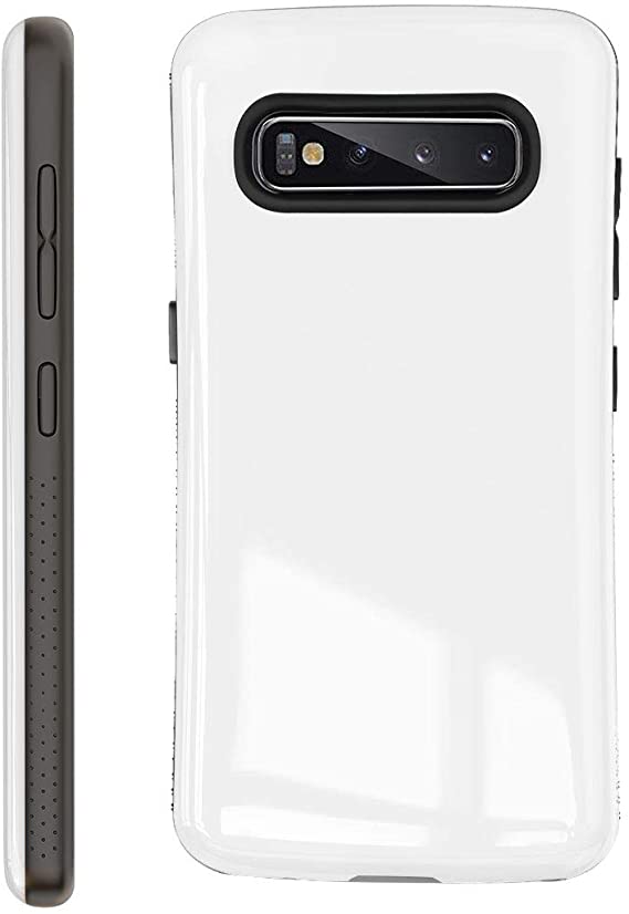 Samsung Galaxy S10 Case | Premium Luxury Design | Military Grade 15ft. Drop Tested | Wireless Charging | Compatible with Samsung Galaxy S10 - White