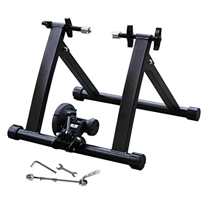 ZENY Portable Magnet Magnetic Steel Bike Bicycle Indoor Exercise Trainer Stand