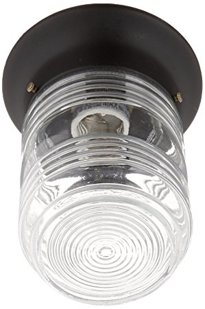 Boston Harbor HV-66919-BK3L Porch Light Jelly Jar, Black