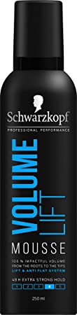 Schwarzkopf Styling Volume Lift Hair Mousse, Volumising with Hold, 250 ml