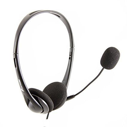 HYTOBI H10 Stereo Headset With Boom Microphone - Adjustable - LOH10-BLK (Black)