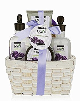 Lavender Spa Gift Basket