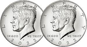 American Coin Treasures Two Headed JFK Half Dollar Made from Genuine United States Coins, Novelty, Magic, Collectible Coin