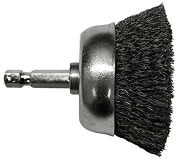 Century Drill and Tool 76211 Coarse Drill Cup Wire Brush, 1-3/4-Inch