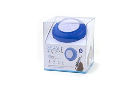 Splash Tunes Pro (Royal Blue) - The Perfect Bluetooth Shower Speaker