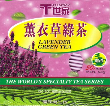 Lavender Green Tea 50 Tea Bags
