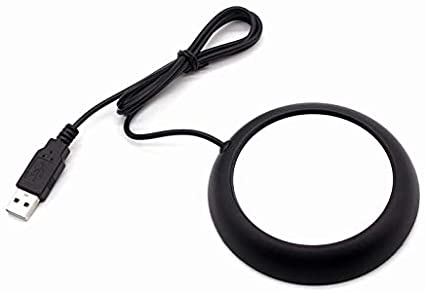 USB, 3 inch Diameter Mug Warmer (Black)