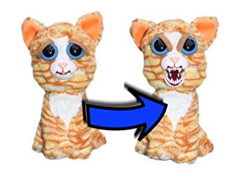 William Mark Feisty Pets Princess Pottymouth Adorable Plush Stuffed Cat that Turns Feisty with a Squeeze