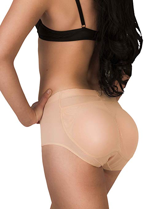 8 Of Hearts Women's Shaper Brief Panty with Silicone Pads Padded Panties