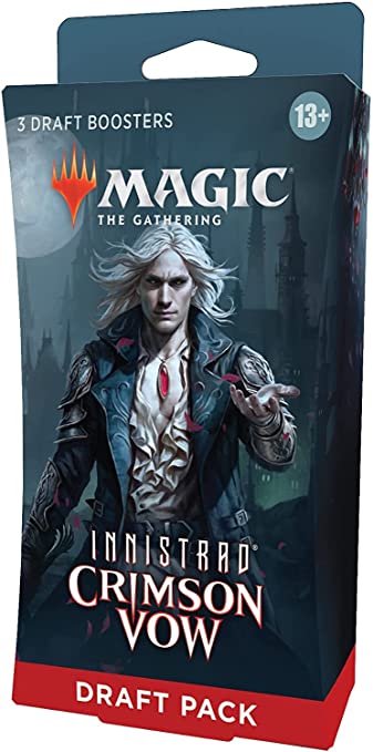 Magic: The Gathering Innistrad: Crimson Vow 3-Booster Draft Pack | 45 Magic Cards