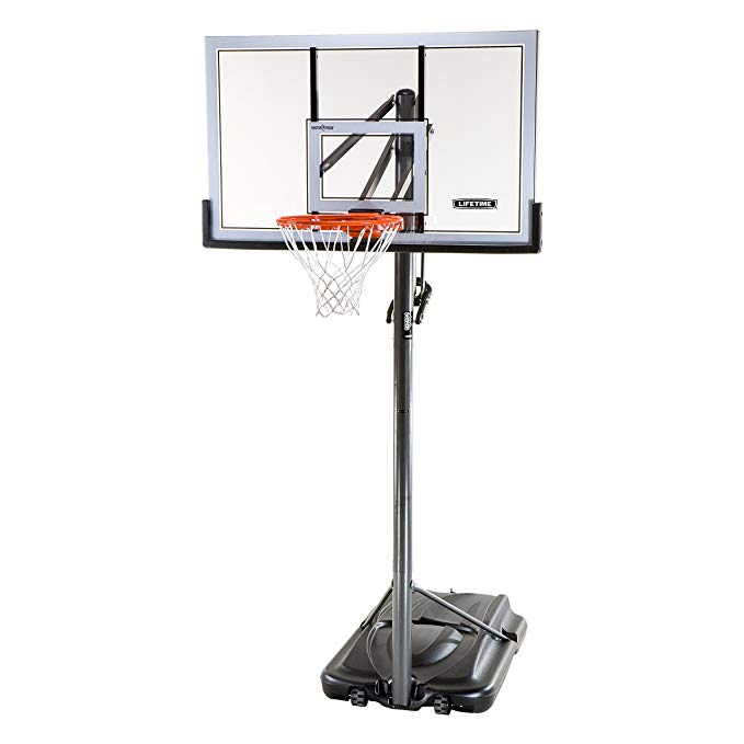 Lifetime 54 Inch Acrylic Portable Basketball Hoop