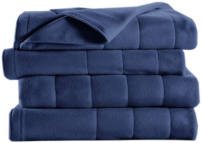 Sunbeam Royal Dreams King Heated Blanket, Newport Blue