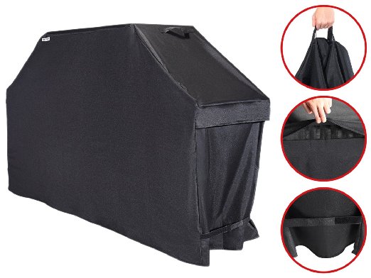 Unicook Premium Heavy Duty Barbecue Grill Cover, 70-inch, Easy Lifting Handles, Helpful Air Vents