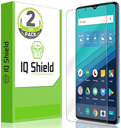 IQ Shield Screen Protector Compatible with OnePlus 7T (2-Pack) Anti-Bubble Clear Film
