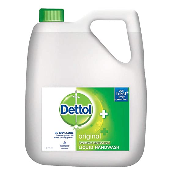 Dettol Germ Protection Liquid Handwash Refill, Original - 5L