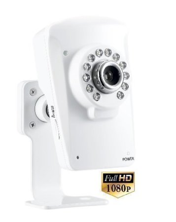 1080p Full HD Wireless WiFi IP Security Camera. All-in-one home CCTV camera with built-in Cloud DVR. Quick setup, view Live and playback clips using our Free iPhone/iPad/Android apps. IR Night Vision, Motion Sensor with in-app alerts, 95 Degrees Wide Angle Image and more. UCam247i-1080HD.