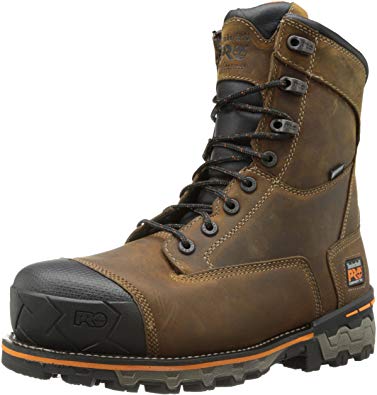 Timberland PRO Men's 8 Inch Boondock Composite-Toe Waterproof Work and Hunt Boot