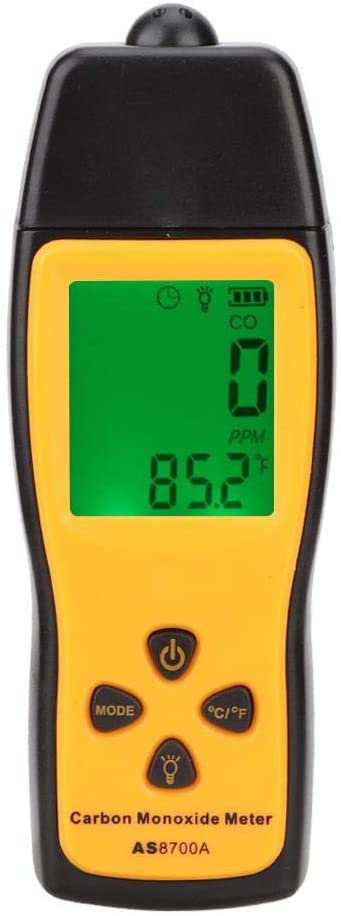 Handheld Carbon Monoxide Meter, High Precision CO Gas Tester Monitor Detector Gauge