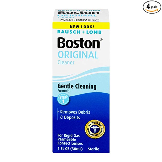 Bausch & Lomb Boston Original Cleaner 1 oz (Pack of 4)