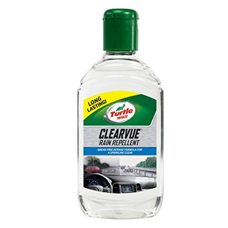 Turtle Wax ClearVue Rain Repellent 300 ml Repels Rain Improves Visibility