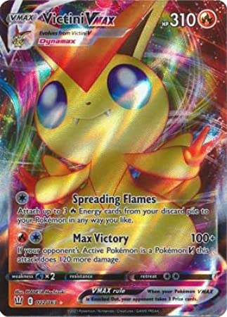 Victini VMAX - 022/163 - Ultra Rare - Sword & Shield - Battle Styles