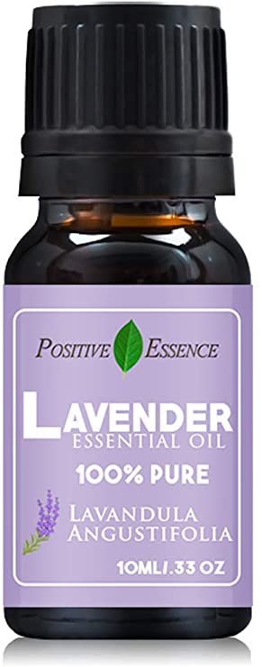 Lavender Essential Oil, 100% Pure and Natural, Therapeutic Grade, Sleep Inducing Organic Lavender Oil for Diffuser or Aromatherapy, 10ml 1/3 fl oz, Lavandula Angustifolia