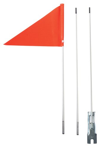 Diamondback Safety Flag, 6-Feet, Orange